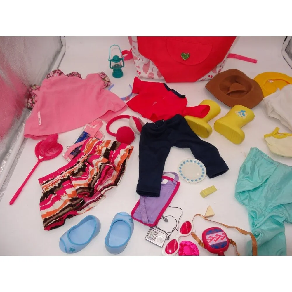 Our Generation‎ Doll Clothing for 18 inch Doll 18 plus Pieces Backpack Rainboot